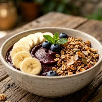Tigela de açaí