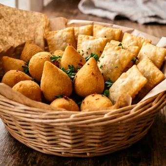 Salgados fritos