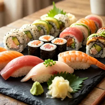Combinado de sushi